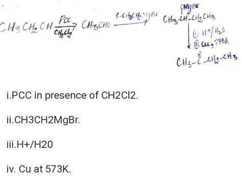 Name the Grignard reagent required for converting Ethanal to Butan-2 ...