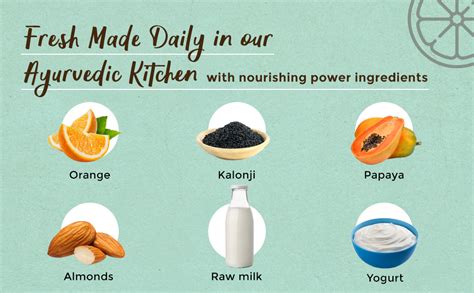 Nat Habit Fresh Orange Kalonji Ksheer Lepa Face Mask For Pigmentation ...