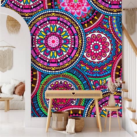 Psychedelic Pink Wallpaper – Myindianthings