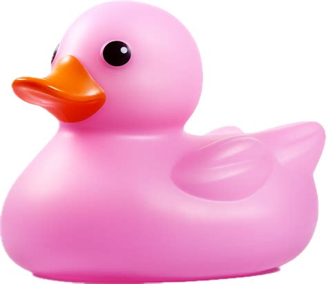 AI generated pink rubber duck png 35062685 PNG