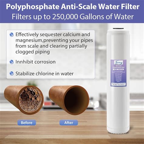 iSpring F3WGB32DS Carbon Block Whole House Replacement Filter (Pack of ...