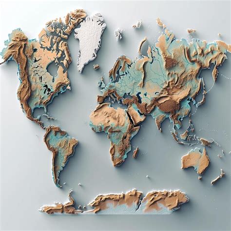 3D World Map Vector 的图像结果