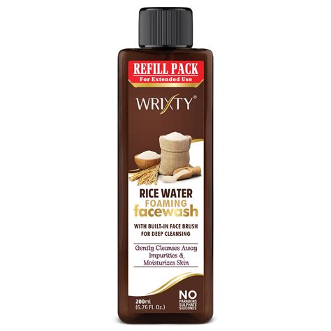 Rice Daily Brightening Cleansing Foam for Removes Impurities & Cleanse ...