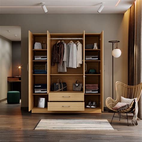 Wakefit Wardrobe | 1 Year Warranty | Engineered Wood Almirah, Cupboard ...