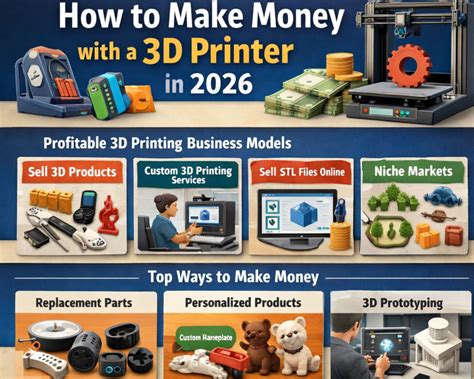 How to Make Money With a 3D Printer in 2026