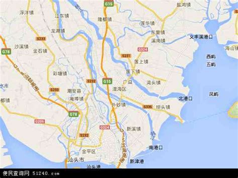 广东汕头澄海地图,汕头市澄海区,汕头澄海_大山谷图库