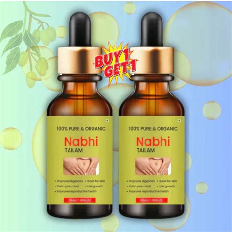 AYURVEDIC RAMBAN MULTI-BENEFIT NABHI OIL (LIMITED OFFER BUY 1 GET 1 FR ...