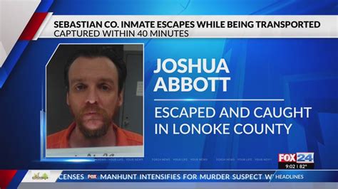 Sebastian County inmate attempts to escape but is quickly recaptured ...