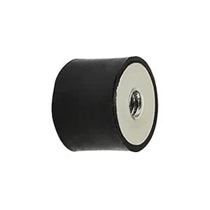 Yinpecly 1pcs M8 Carbon Steel Vibration Rubber Isolators Thread Rubber ...