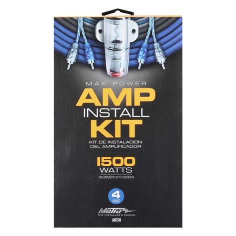 Metra Electronics 1500 Watt Amp Kit
