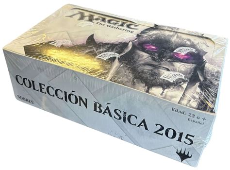 Magic The Gathering Core 2015 Booster Box Spanish Wizards of the Coast ...