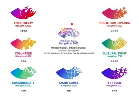 杭州2022年亚运会、亚残运会二级标志发布_财旅运动家-体育产业赋能者