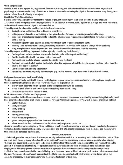 Image result for Work Simplification Examples