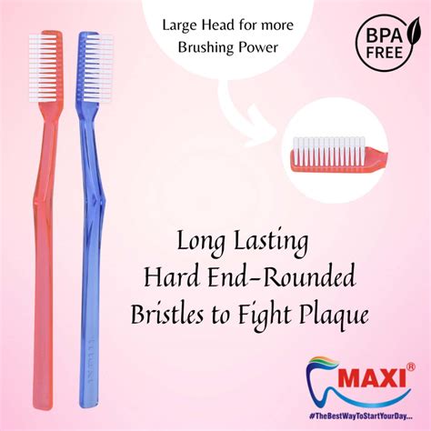 Buy MAXI SUPREME HARD TOOTHBRUSH (PACK OF 12) Online & Get Upto 60% OFF ...
