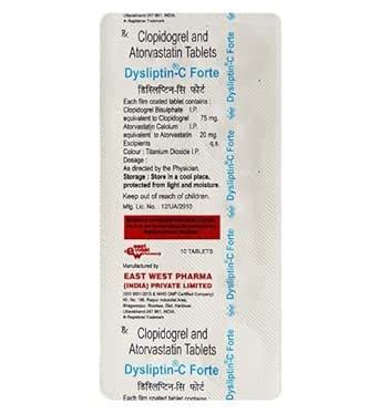 Dysliptin C Forte 75 - Strip of 10 Tablets : Amazon.in: Health ...