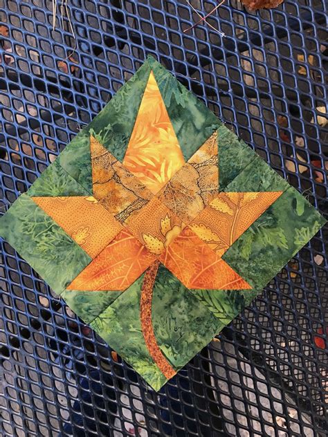 Image result for Maple Leaf Quilt Block Tutorial