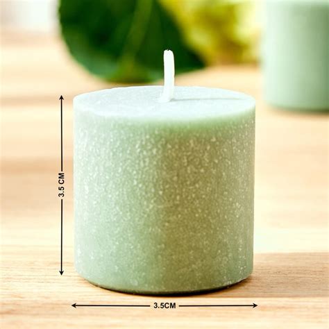 Buy Colour Refresh Set of 6 Sea Breeze Scented Votive Candles from Home ...