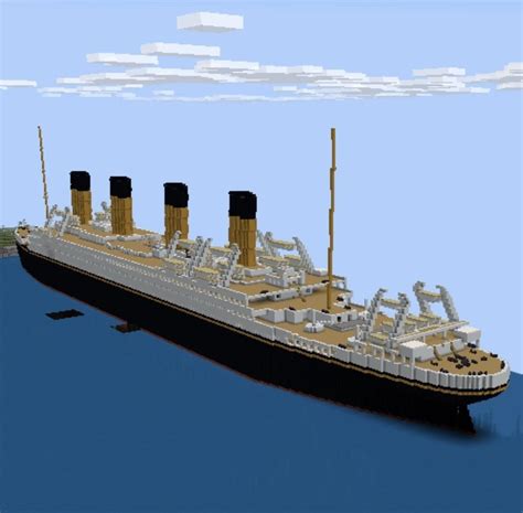 Image result for Minecraft Britannic Ship Tutorial