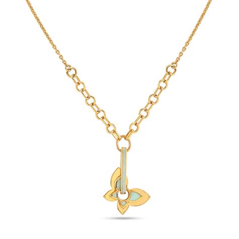 Bfly Gold Pendant Necklace-Candere by Kalyan Jewellers