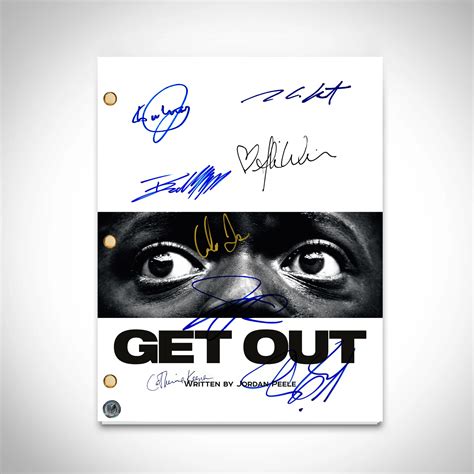 Get Out Script Limited Signature Edition | RARE-T