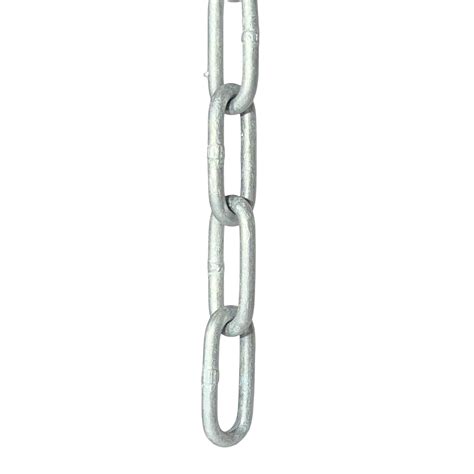 4mm Hot Dipped Galvanised Long Link Chain DIN5685/C