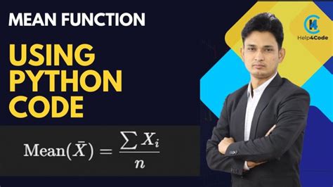 How to Calculate Mean Using Python 的图像结果