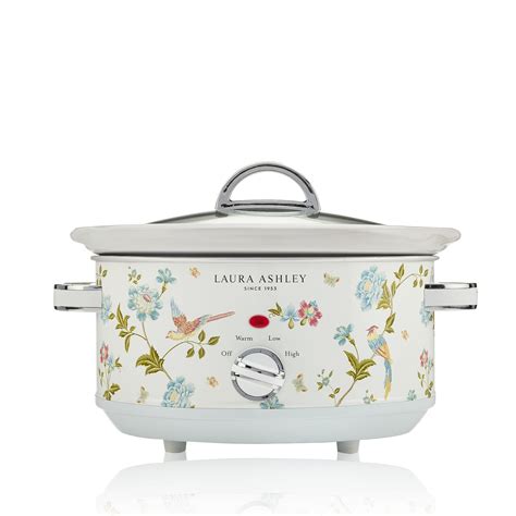 VQ Laura Ashley 3.5L Slow Cooker - Elveden White - Soup Maker - Walmart.com