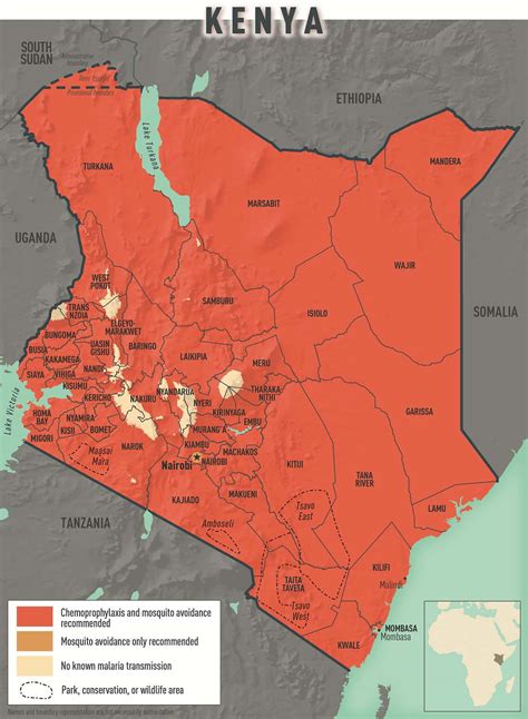 Malaria Transmission Map