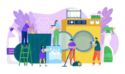 Cleanning Machine Cartoon 的图像结果