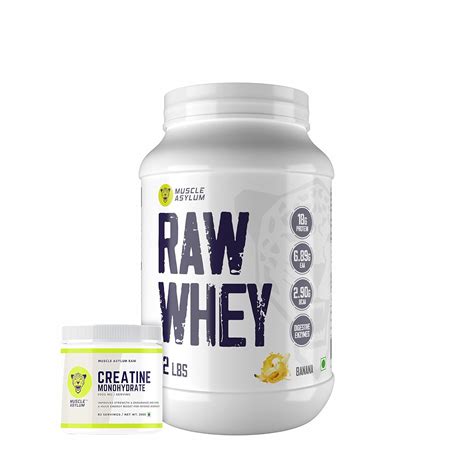 Muscle Asylum- Muscle Whey 100% Whey Protein - 24g Protein, 5.29g BCAA ...