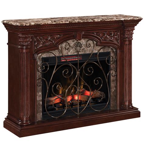 Twin Star Electric Fireplace Classic Flame 28" Electric Fireplace