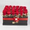 Fresh Red Roses Box - DP Saini Florist & Baker's
