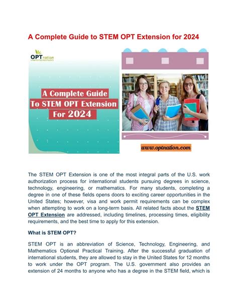 PPT - A Complete Guide to STEM OPT Extension for 2024 PowerPoint ...