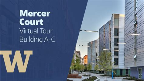 UW HFS | Mercer Court Virtual Tour - Buildings A-C - YouTube