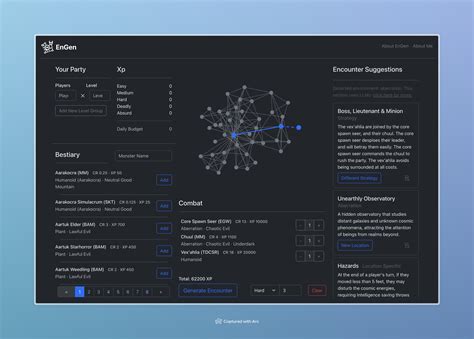 [OC] What would you want in an encounter builder? : r/DnD