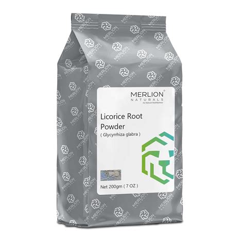 Merlion Naturals Licorice Powder | Glycyrrhiza glabra | 200gm / 7 OZ ...
