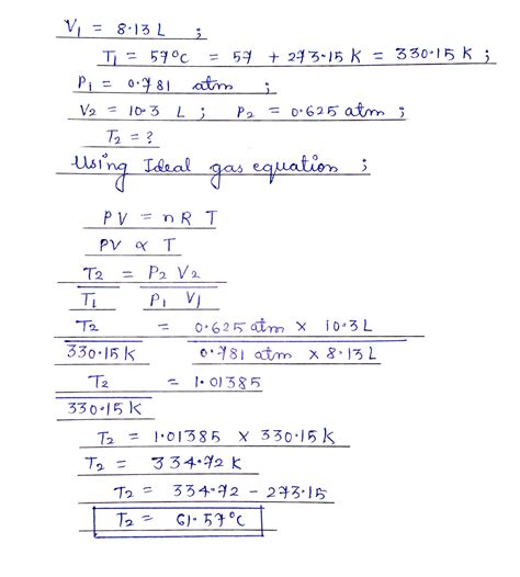 [Solved] A sample of krypton gas occupies a volume of 8.13 L at 57°C and... | Course Hero