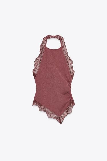 Women's Halter Neck Tops | ZARA India
