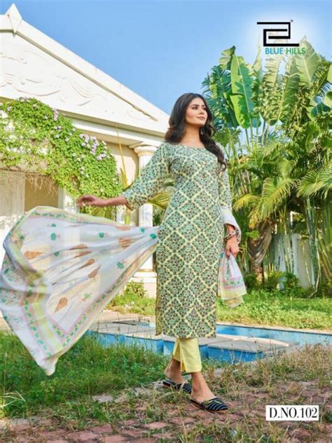 Blue Hills Fashion 4 You Cotton Printed Readymade Wholesale Kurti ...