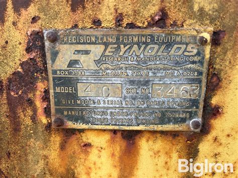 Reynolds 4C Pull-Type Scraper | Construction | BigIron