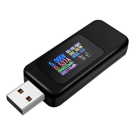 ZORBES® USB Voltmeter, Volt Meters Digital LCD Digital Volt Meter Watt ...
