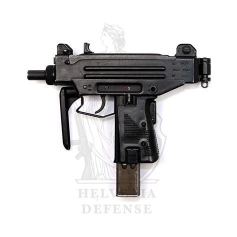 Mini Uzi 9mm IMI Micro UZI Semi Automatic Pistol 9X19 Caliber With