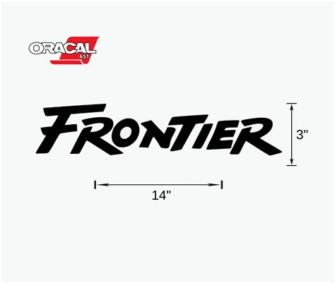 Nissan Frontier Logo/bedside Decals (set of 2) - Etsy