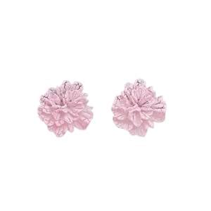 Buy Adornity Pearl White Floral Stud Earrings For Women Gitls Jewellery ...