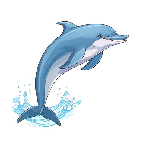 Dolphin Jumping Clip Art