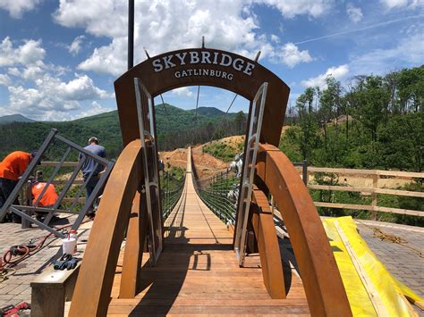 PHOTOS: The amazing Gatlinburg SkyBridge suspension bridge