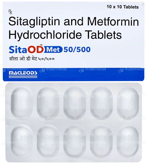Sita Od Met 50/500 Tablet: Uses, Side Effects, Price & Substitutes