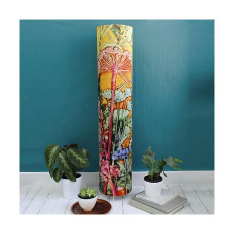 Tropical Sunshine | Yellow | Floor Lamp - Great Glen Stoves Inverness