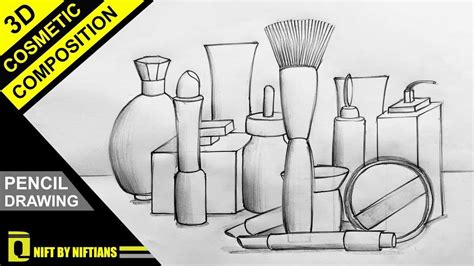 29 Gorgeous Makeup Drawings to Try