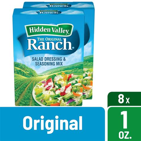 Hidden Valley Original Ranch Salad Dressing & Seasoning Mix, Gluten ...